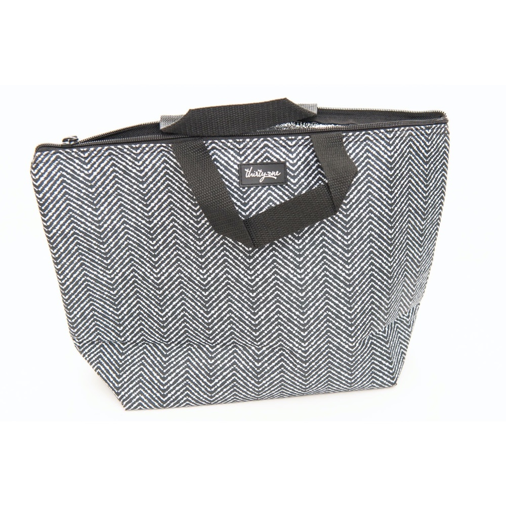 NEW Thirty-One Herringbone Insulated tote